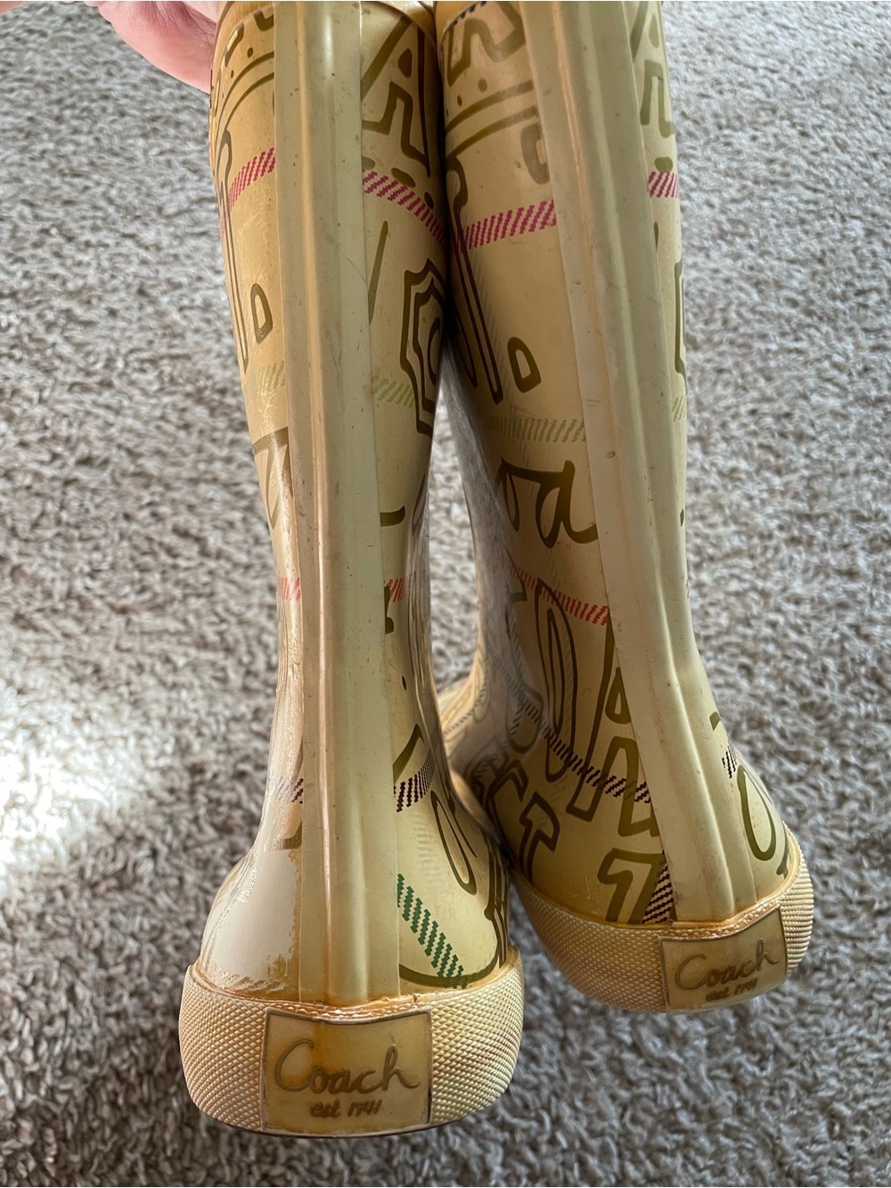 Coach rain boots - Picture 4 of 9